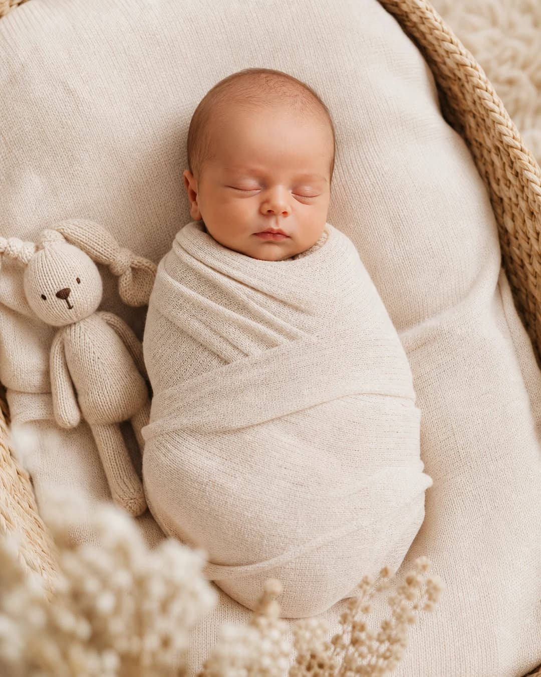 Peaceful baby sleeping